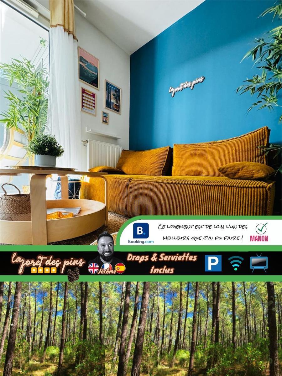 La Foret Des Pins - Free Check-In - Wifi - Parking Prive - Netflix - Draps & Serviettes Inclus Labenne Zewnętrze zdjęcie